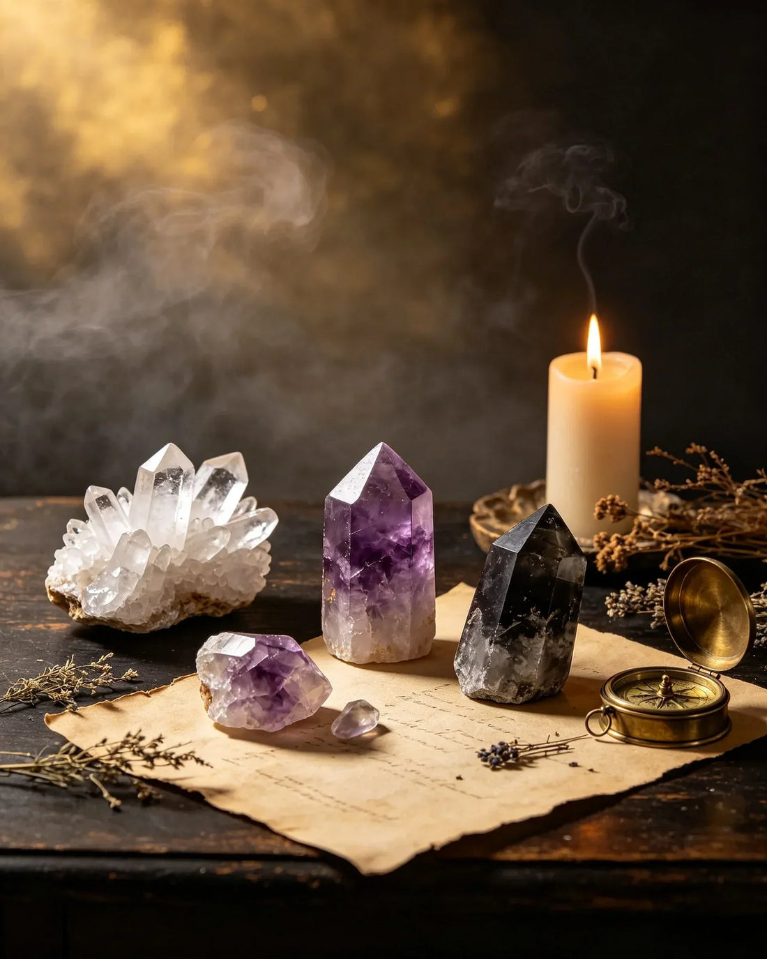 The Mystical Power of Crystals: Esoteric Interpretations from Eastern & Western Perspectives