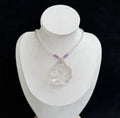Moonlight Clear Quartz‌ Fox Necklace