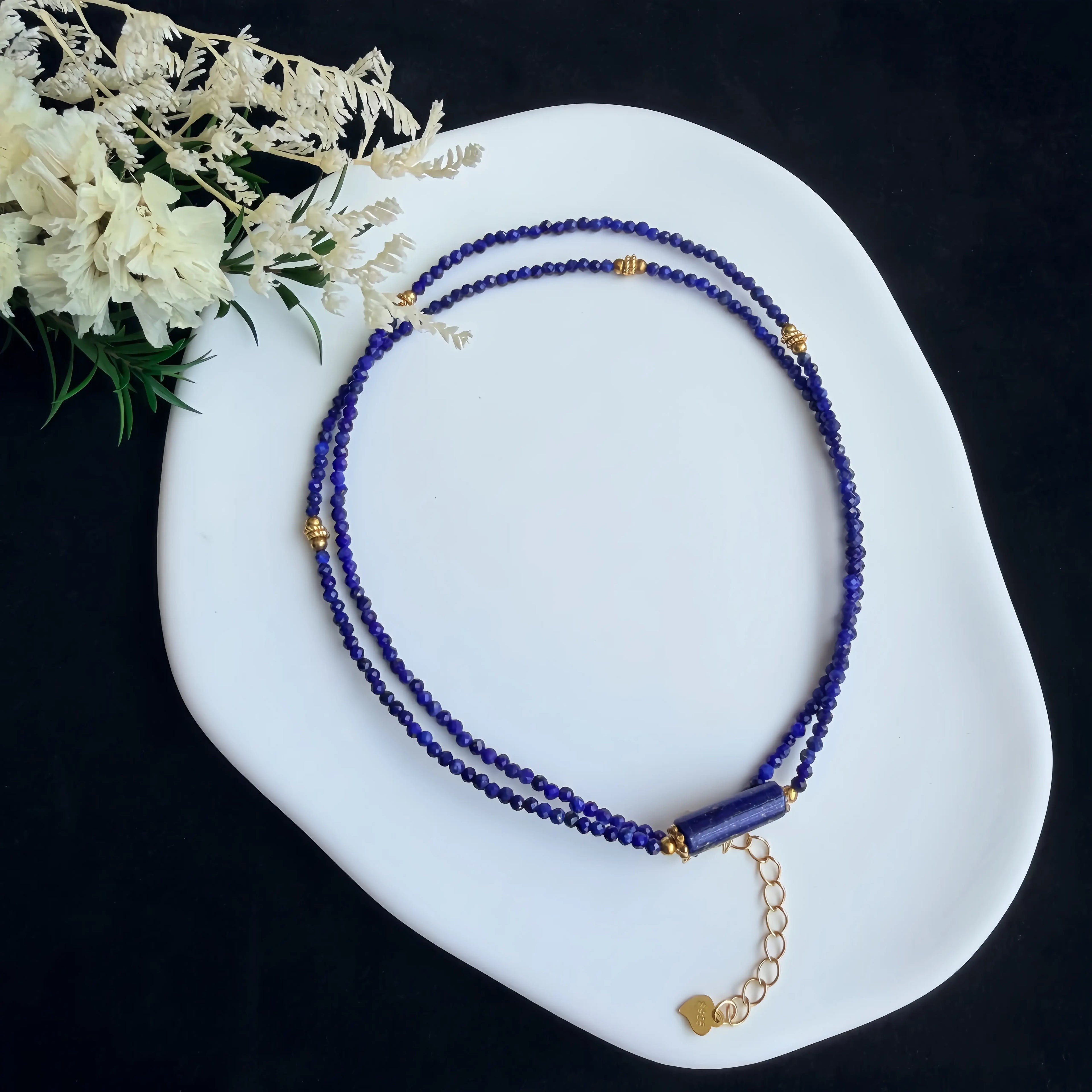 Astral Sea Lapis Lazuli Convertible Necklace & Bracelet