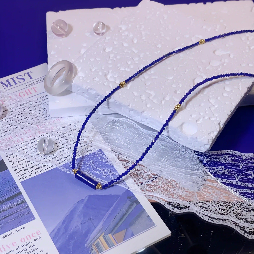 Astral Sea Lapis Lazuli Convertible Necklace & Bracelet