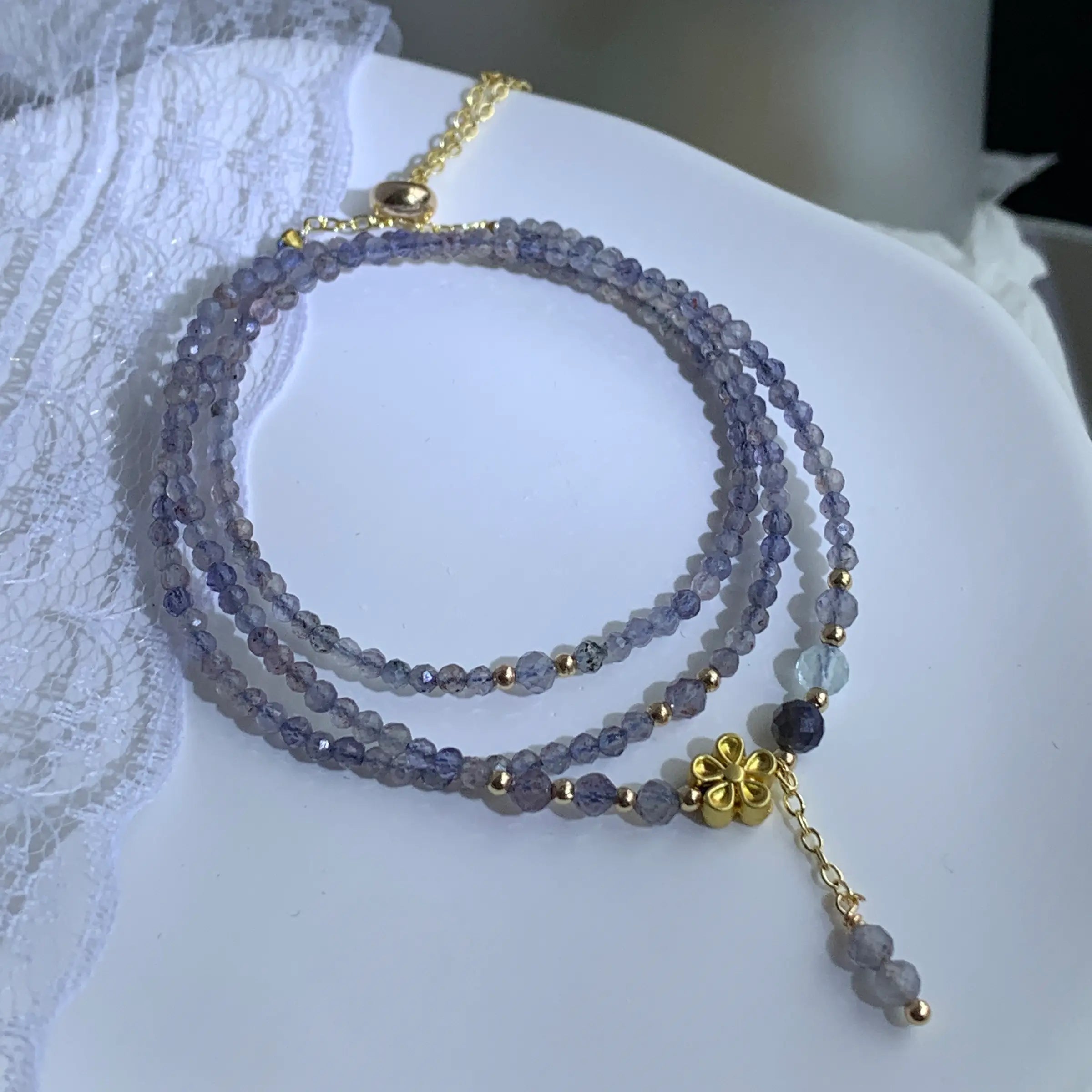 Lolite Convertible Necklace & Bracelet