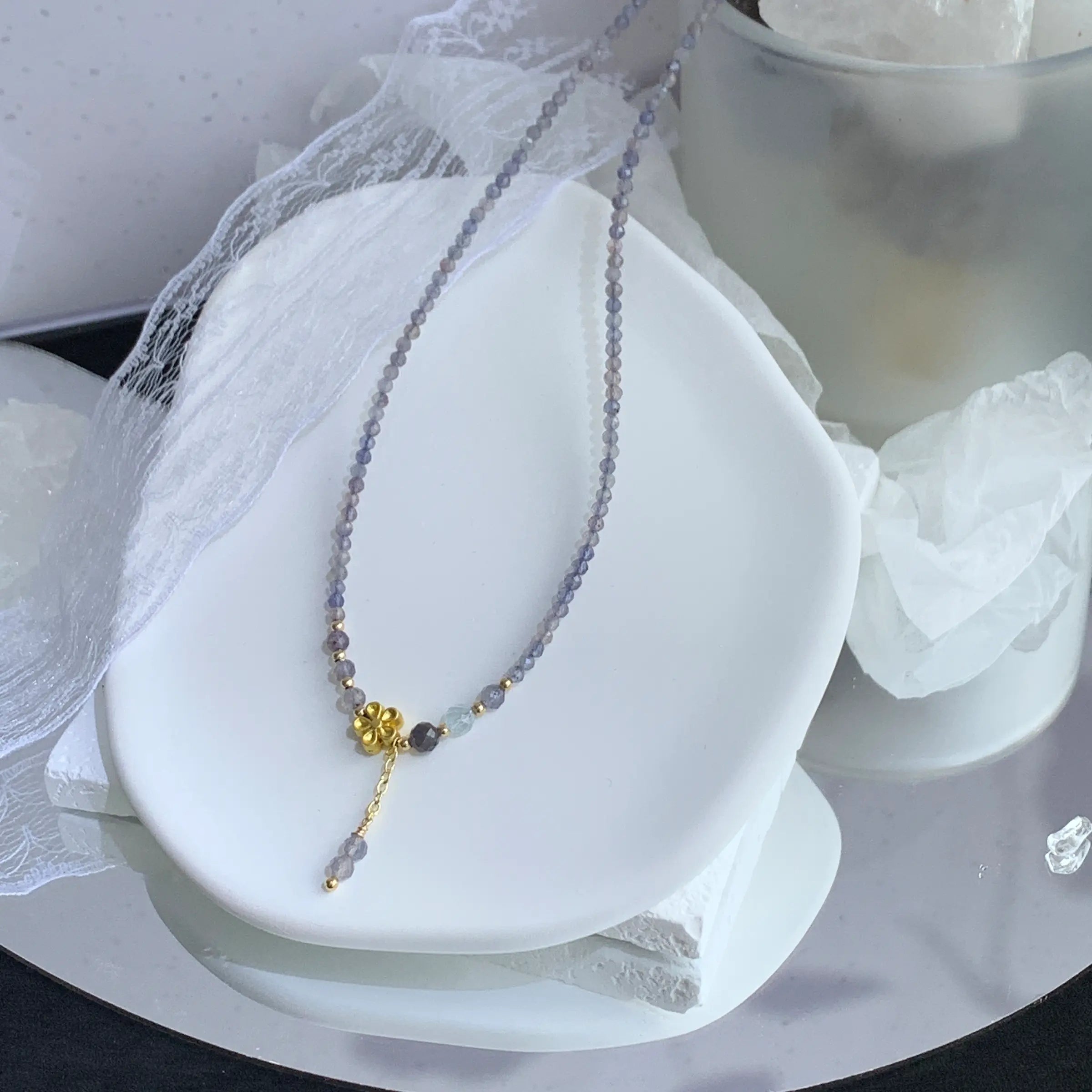 Lolite Convertible Necklace & Bracelet
