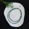 Malachite & Pearl Necklace
